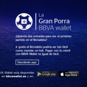 La #GranPorraBBVAWallet puede llevarte a vivir la emoción del Real Madrid vs Sevilla