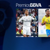 Cristiano Ronaldo y Jonathan Viera, 'Premio BBVA' al Mejor Jugador de la Liga BBVA y Liga Adelante