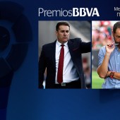Sandoval y Machín, 'Premio BBVA' al Mejor Entrenador de la Liga BBVA y Liga Adelante