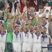 Alemania levantó el título. EFE