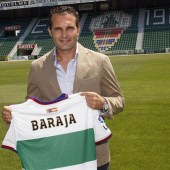 Baraja considera un reto dirigir al Elche y tiene a Escribá como su referente