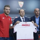 Immobile espera "marcar un número importante de goles" y quedarse en Sevilla