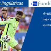 «Presión», mejor que «pressing»