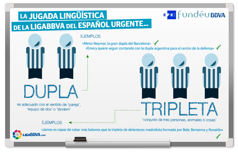 Dupla y tripleta
