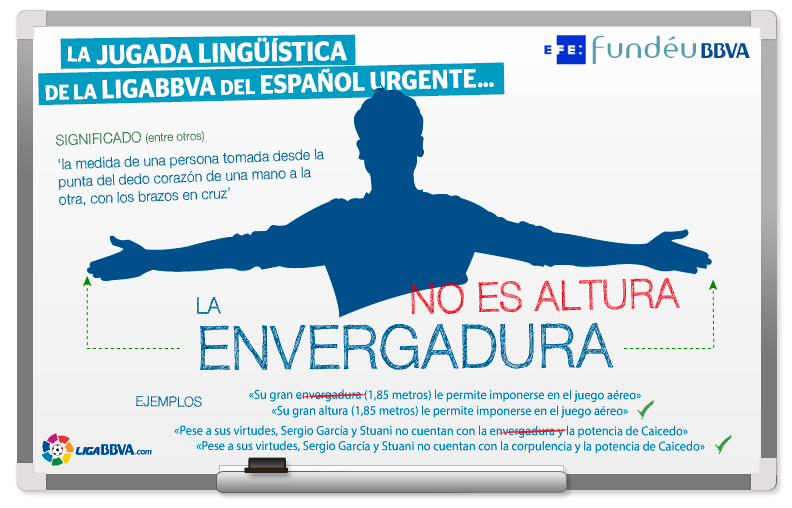 Envergadura no es altura